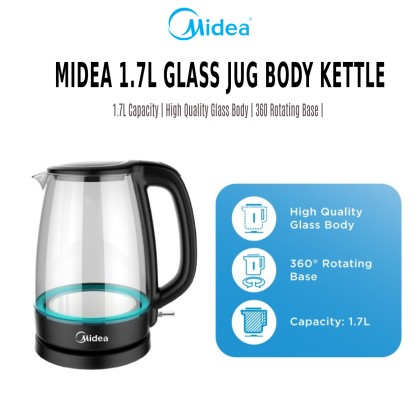 Midea Glass Jug Body Kettle MyAlley: One Stop Solution For