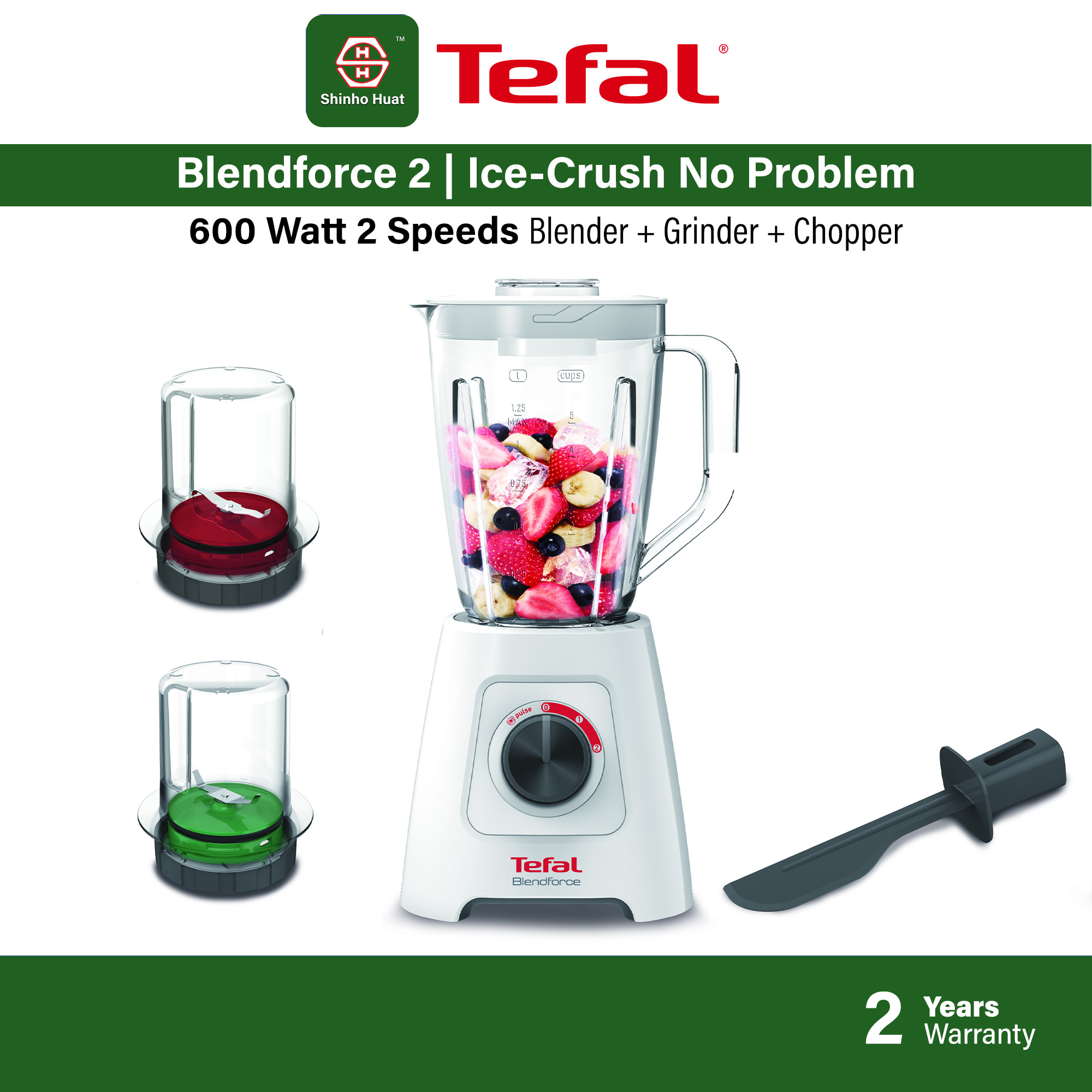 Tefal Blendforce Blender Grinder Chopper BL429165 BL4291 BL429