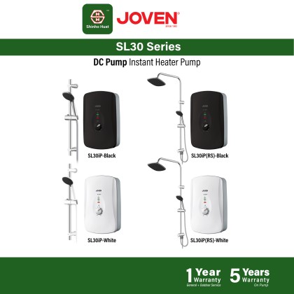 Joven SL30 Series Inverter DC Pump Water Heater SL30iP SL30iP-RS Rain Shower