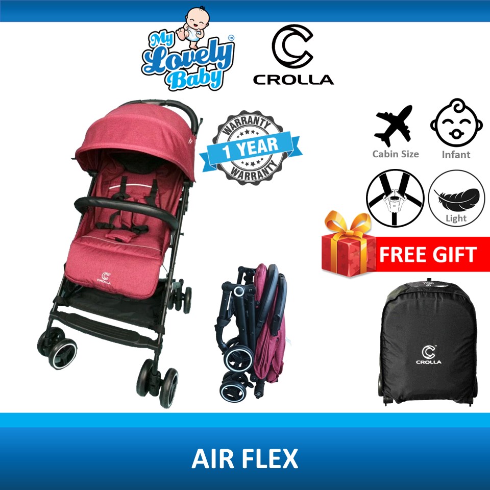 Crolla air flex stroller review hotsell