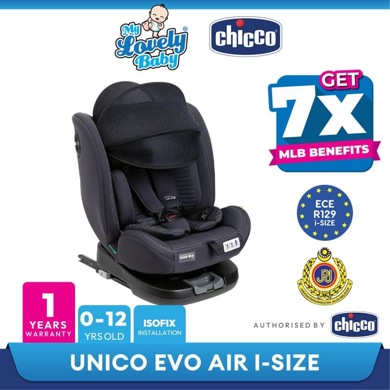Chicco Unico Evo I-Size Air Car Seat My Lovely Baby Baby Shop