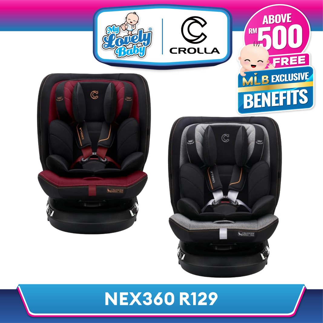 Crolla Nex360 R129 Isofix Car Seat | My Lovely Baby | My Lovely