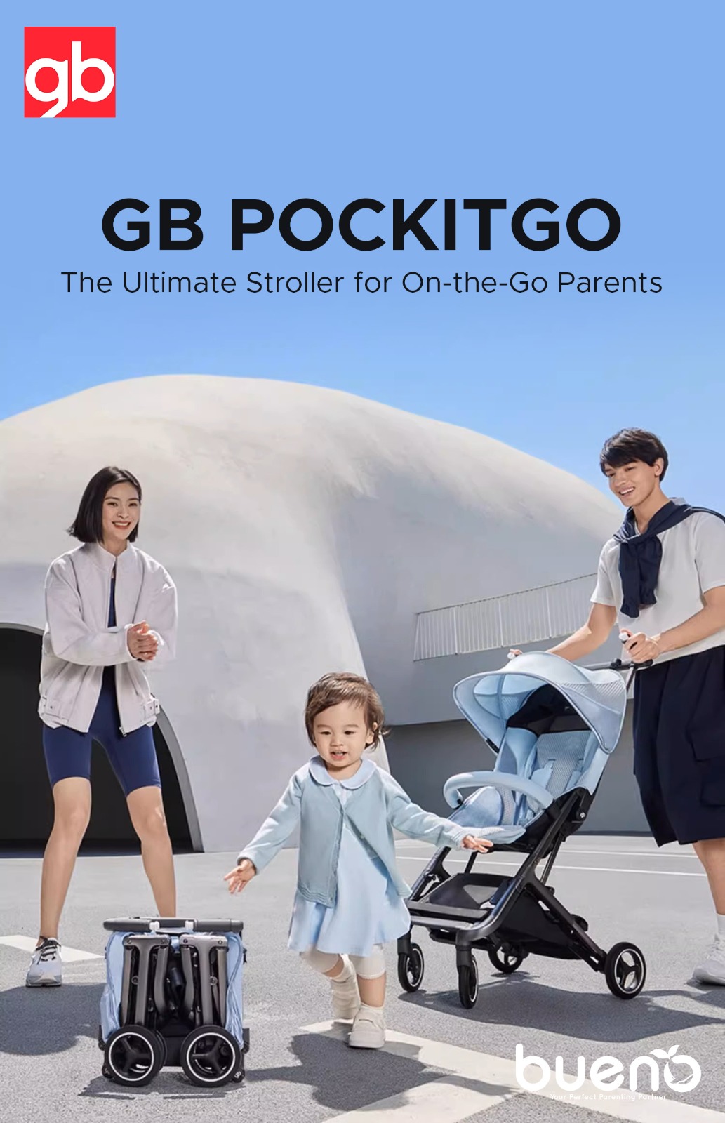GB Pockit Go Stroller (6 Months to 22kg) My Lovely Baby Baby