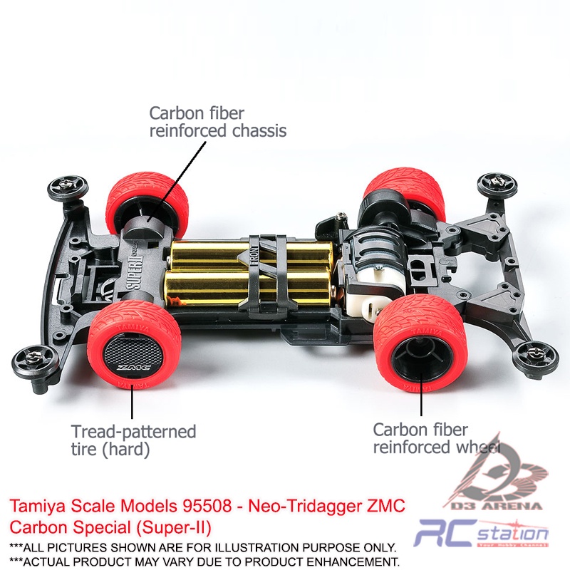 Tamiya #95508 - Neo-Tridagger ZMC Carbon Special (Super-II