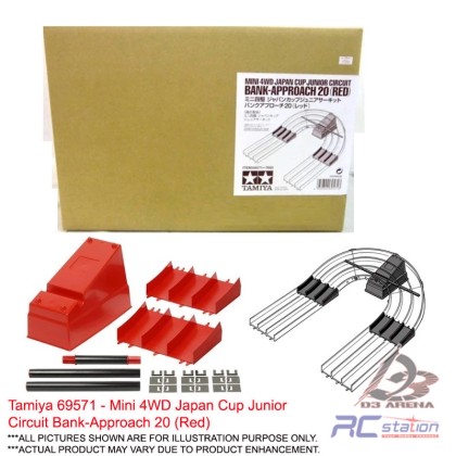 Tamiya Track #69571 - Mini 4WD Japan Cup Junior Circuit Bank