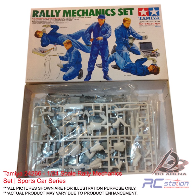 Tamiya 300024266 1: 24 Scale – Set Of Rally India - View #12