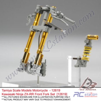 RRパーツ Tamiya Scale Models Motorcycle #12619 - Kawasaki Ninja ZX-RR