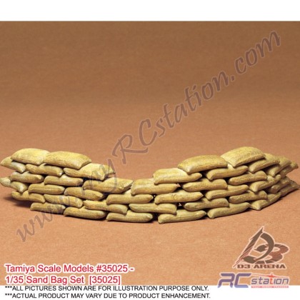 Tamiya - 35025 - Maquette - Sac de Sable - Echelle 1/35