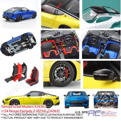 Tamiya Scale Models #24363 - 1/24 Nissan Fairlady Z (RZ34) [24363