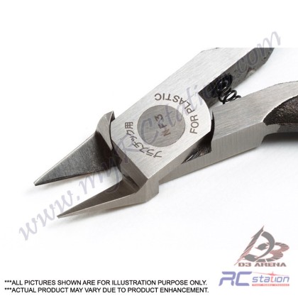 TAMIYA 74123 SHARP POINTED SIDE CUTTER for PLASTIC (SLIM JAW) - Redline