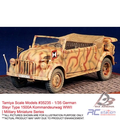 Tamiya Scale Models #35235 - 1/35 German Steyr Type 1500A
