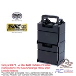 Tamiya #95671 - Jr Mini 4WD Portable Pit Black (Tamiya Mini