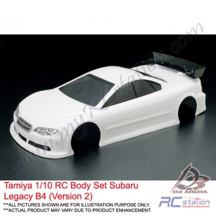 Tamiya Body Shell #53824 - 1/10 RC Body Set Subaru Legacy B4