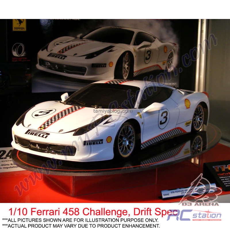 Tamiya TT02D #93042 - 1/10 Ferrari 458 Challenge (TT02D) [93042
