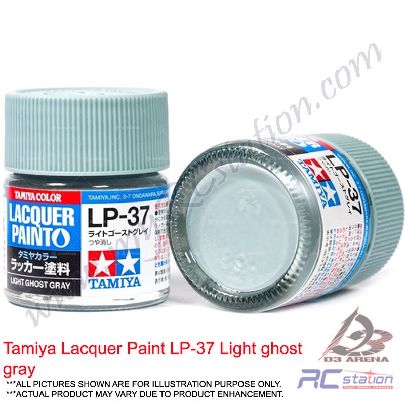 Tamiya 82137 - LP-37 Light Ghost Gray Lacquer Paint 10ml