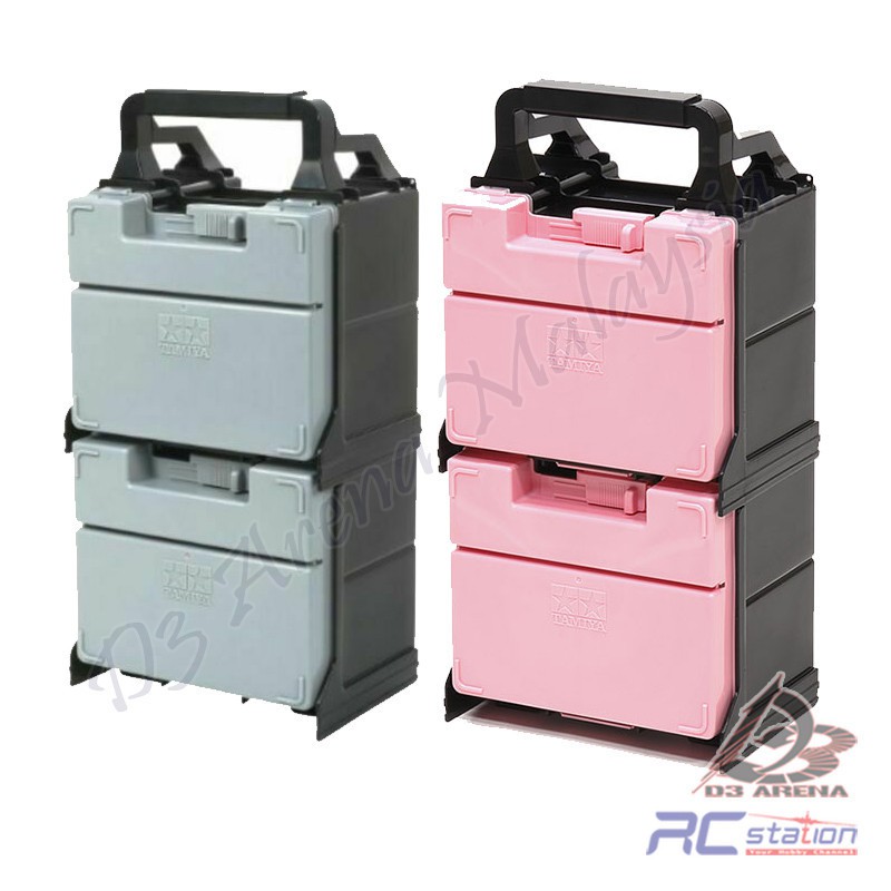 Tamiya Mini 4WD Portable Pit, Pitbox, Storage Box, 15424, 95547