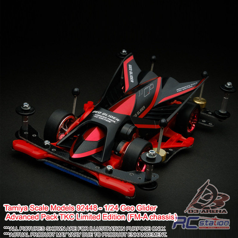 韓国 GEO GLIDER ADVANCED PACK TKC EDITION TAMIYA Mini 4WD Rev Series Geo Glider Advanced Pack TKC