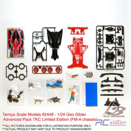 Tamiya #92448 - 1/24 Geo Glider Advanced Pack TKC Limited