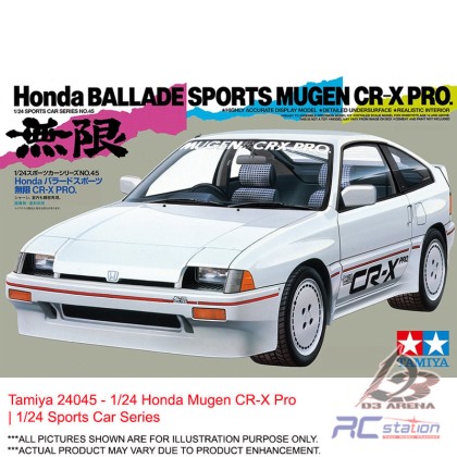 Tamiya #24045 1/24 Honda Mugen CR-X Pro 1/24 Sports Car Series