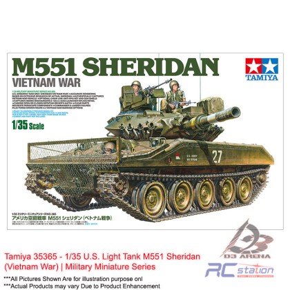 Tamiya #35365 1/35 Light Tank M551 Sheridan (Vietnam War