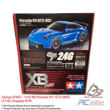 Tamiya #57937 - 1/10 XB Porsche 911 GT3 (992) (TT-02 Chassis) RTR