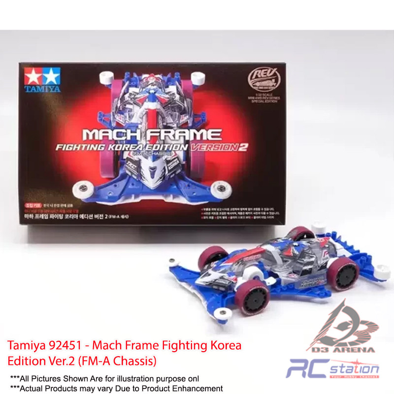 Telaio Tamiya 92451 MACH FRAME FIGHTING K V2 Per FM-A – Kit Montaggio Giappone
