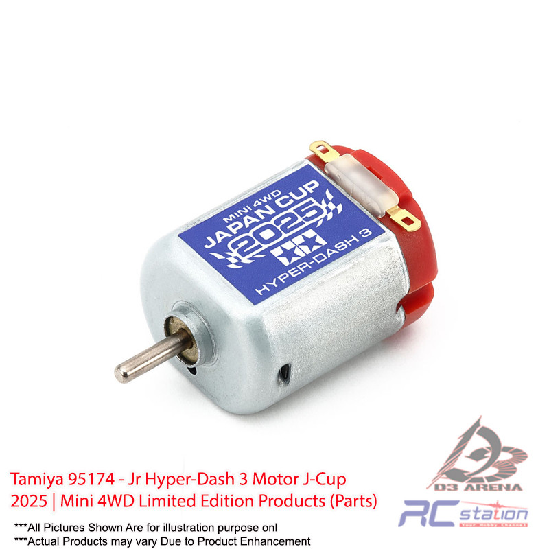Tamiya #95174 - Jr Hyper-Dash 3 Motor J-Cup 2025 | Mini 4WD