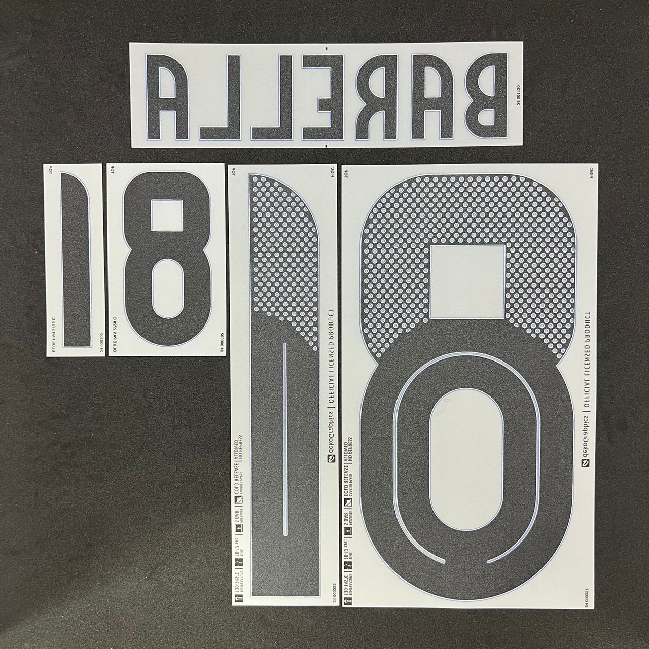 OFFICIAL BARELLA #18 Italy FIGC Away EURO 2024 PRINT | My-Soccer