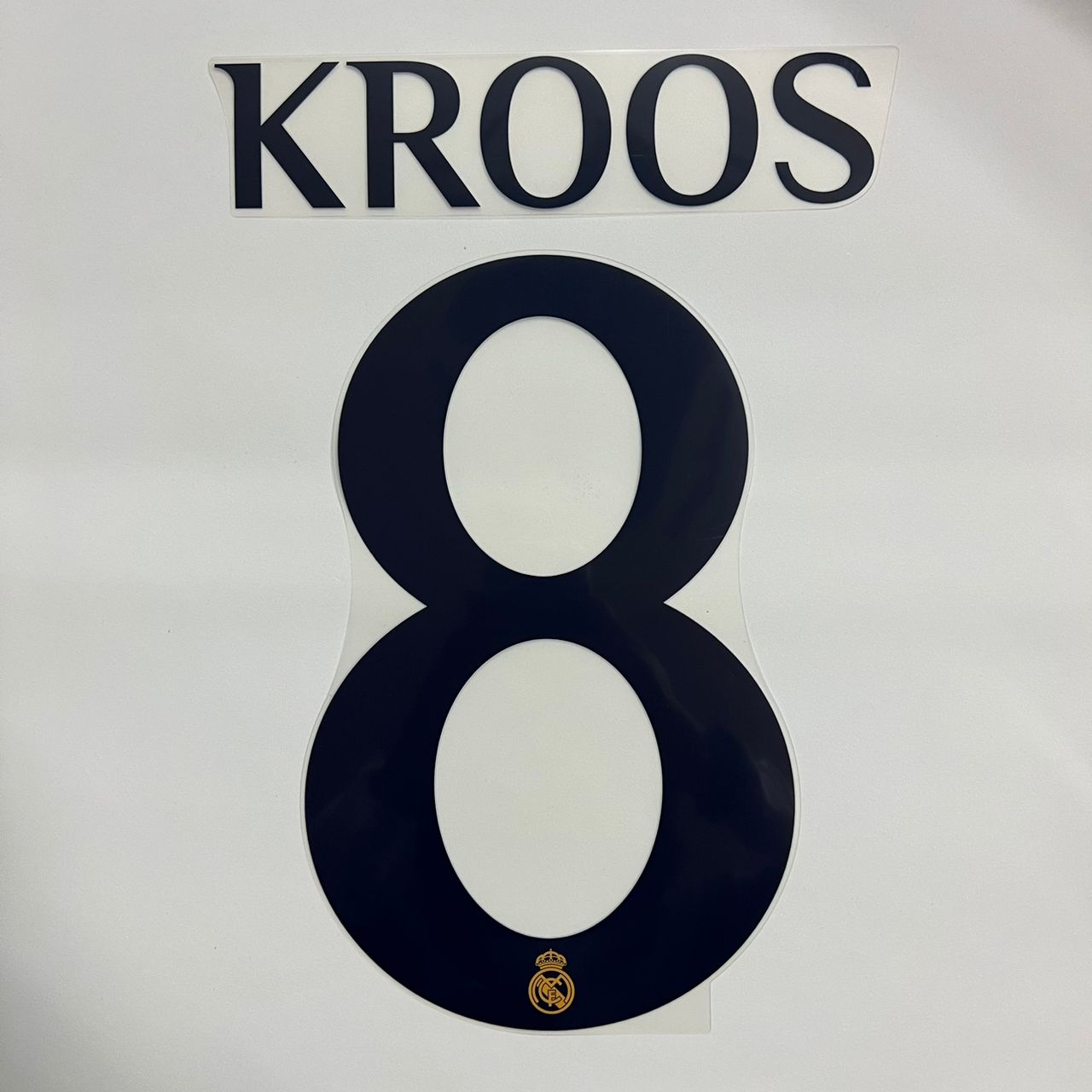 OFFICIAL KROOS #8 Real Madrid CF Home UCL 2023-24 PRINT | My