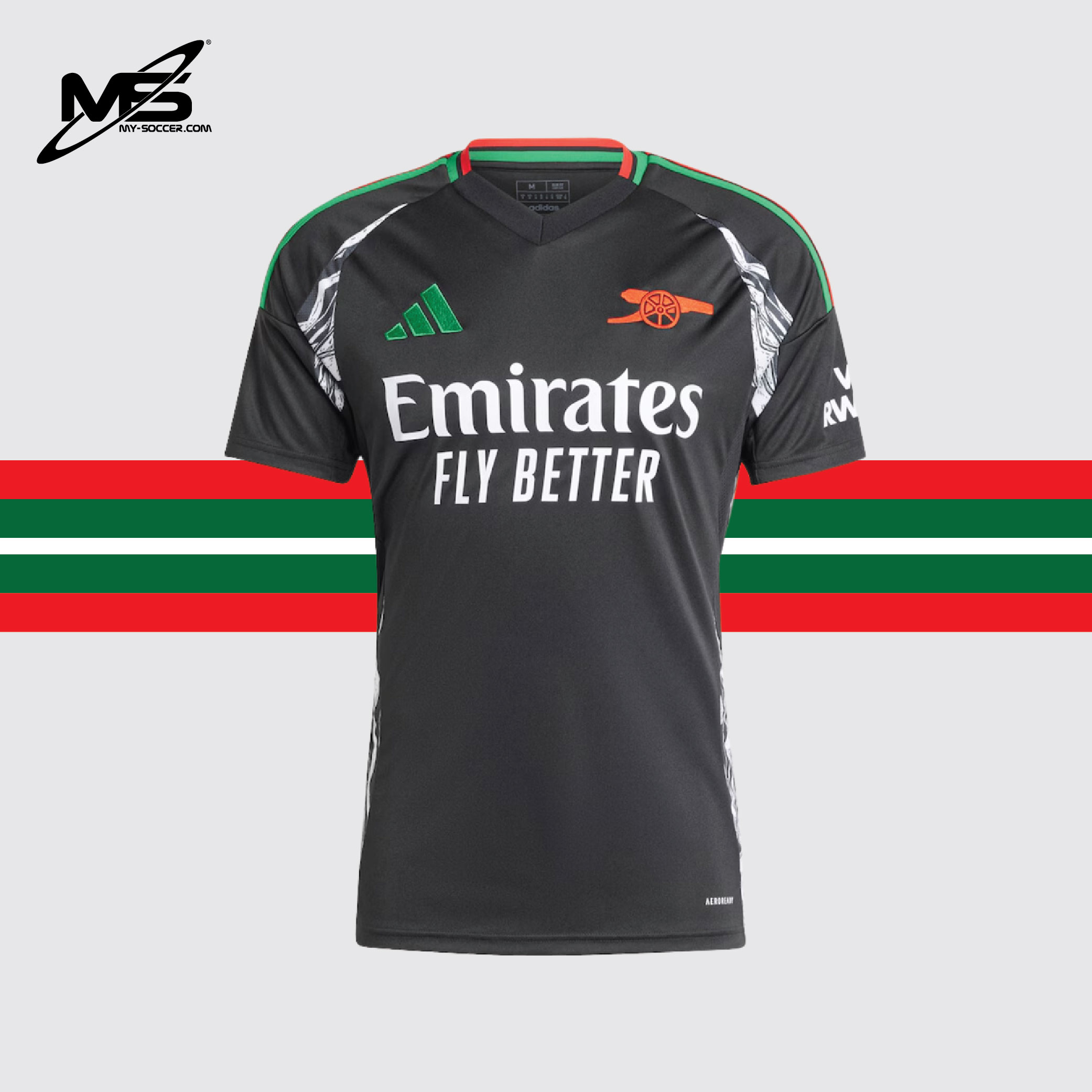 Adidas Arsenal FC Away 2024-25 Stadium Jersey | My-Soccer Online Store
