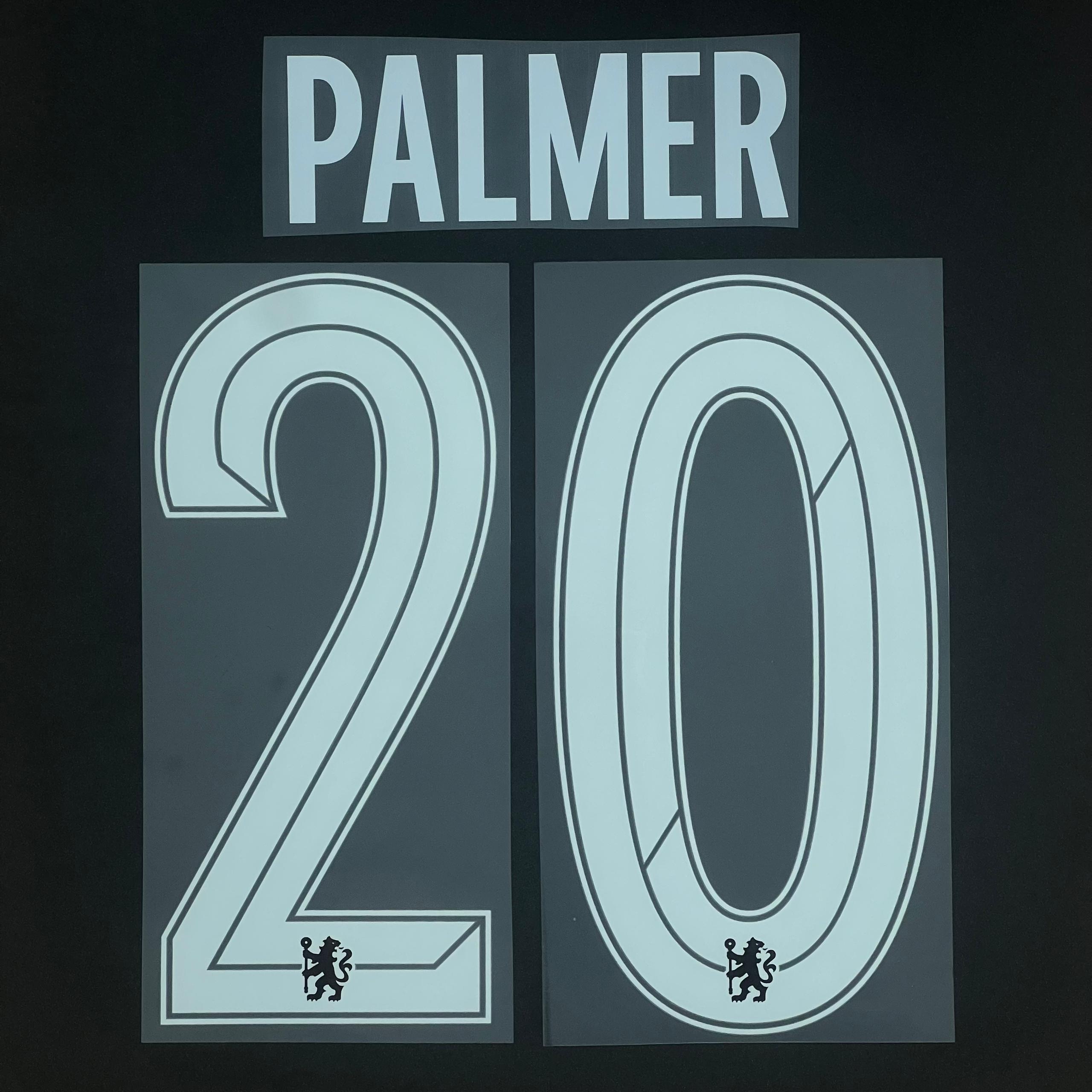OFFICIAL PALMER #20 Chelsea Home CUP 2024-25 PRINT | My-Soccer