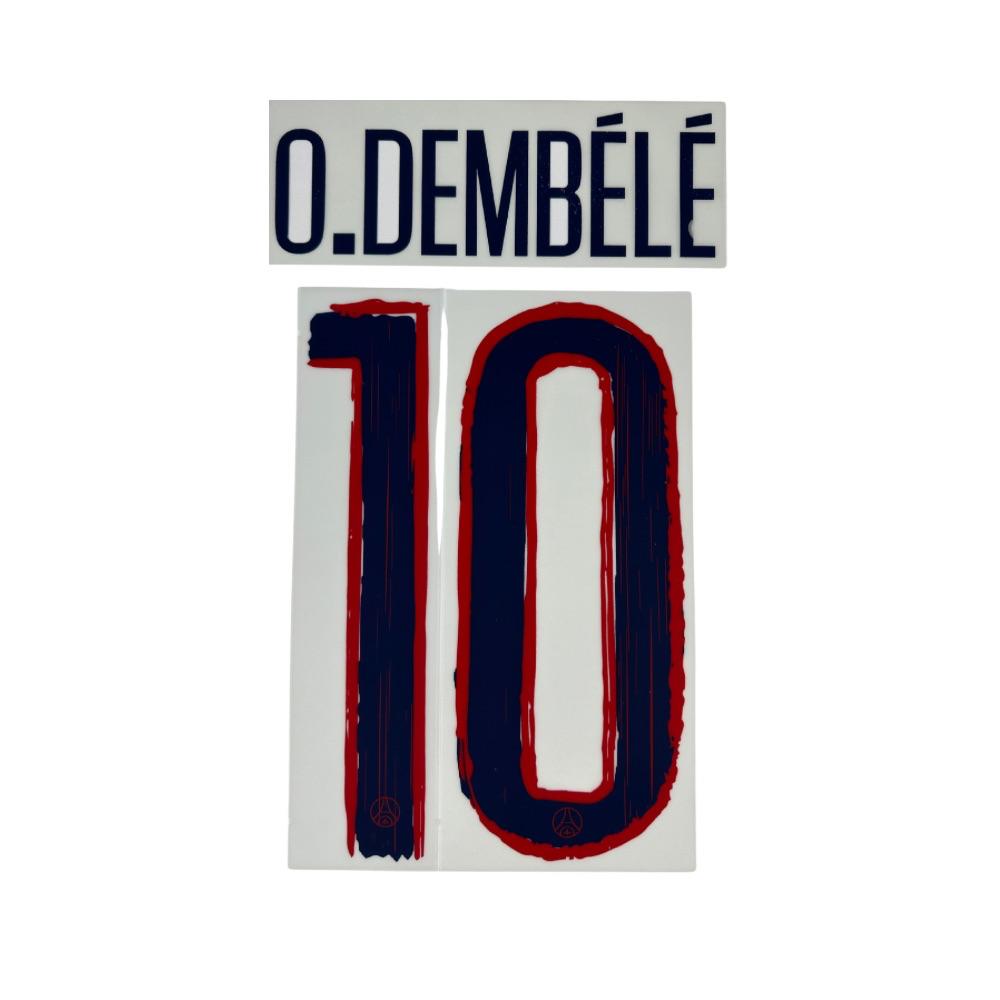 Kit flocage MBÉLÉ #10 PSG Maillot fourth 24-25 Ligue