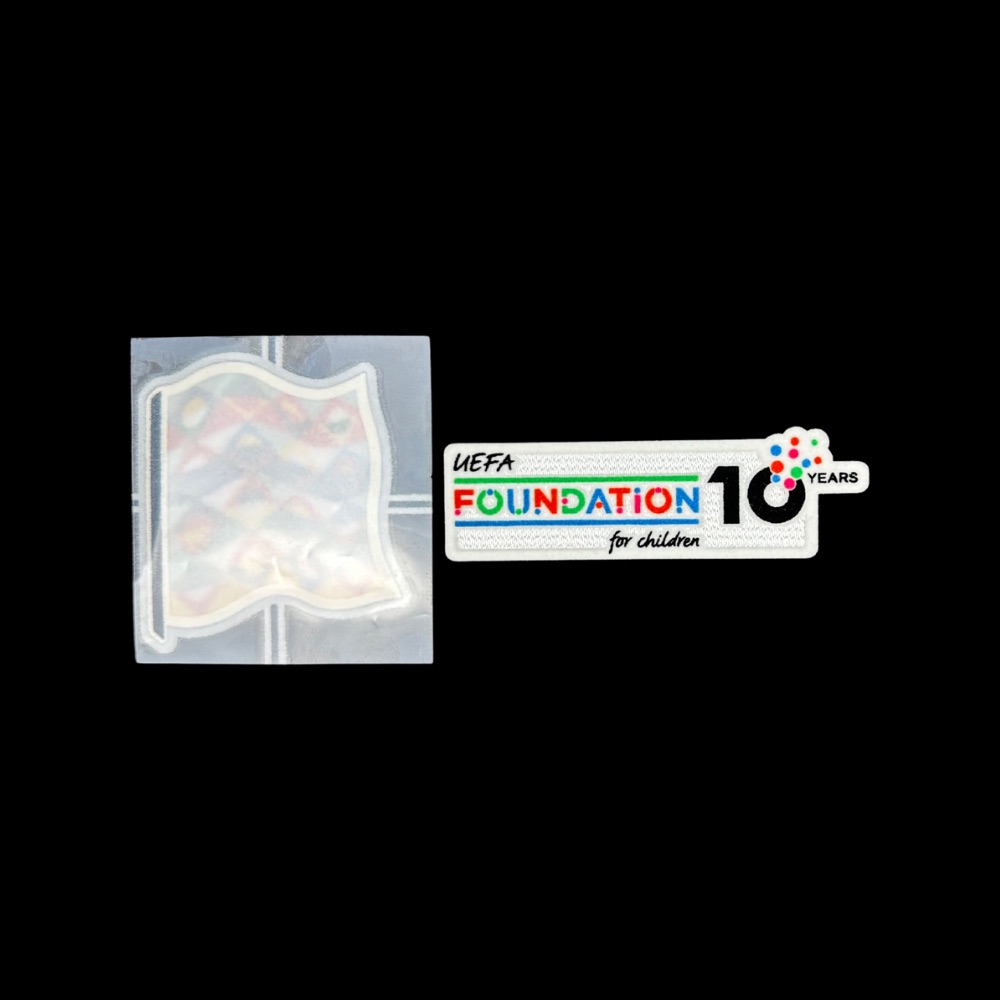 Patch Finale Ligue Des Nations 2025 – UEFA Foundation 10 Ans – Officiel