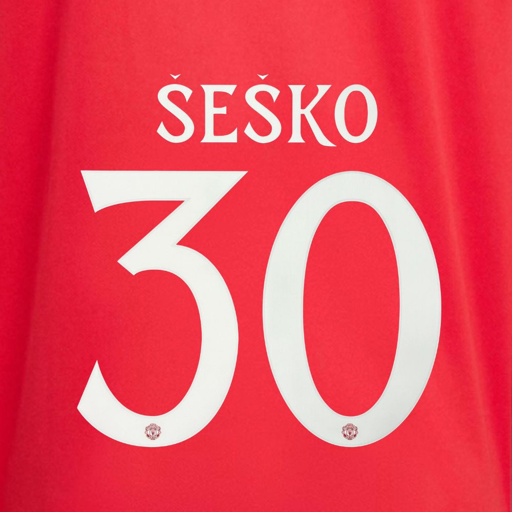 Official SESKO #30 Manchester United F.C Home CUP 2025-26 PRINT