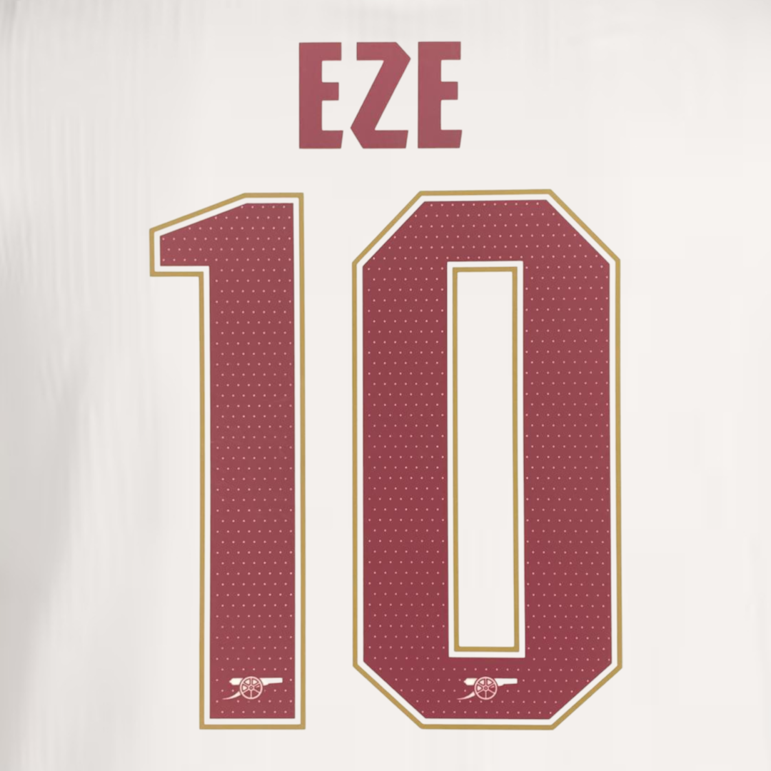 Official EZE #10 Arsenal FC 3rd CUP 2025-26 PRINT | My-Soccer