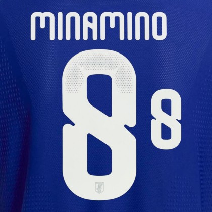 OFFICIAL MINAMINO #8 Japan JFA Home World Cup 2026 PRINT | My