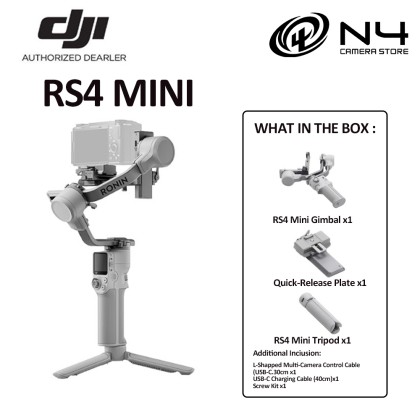 DJI RS 4 Mini - Intelligent Tracking and Compositions | Handles Camera ...