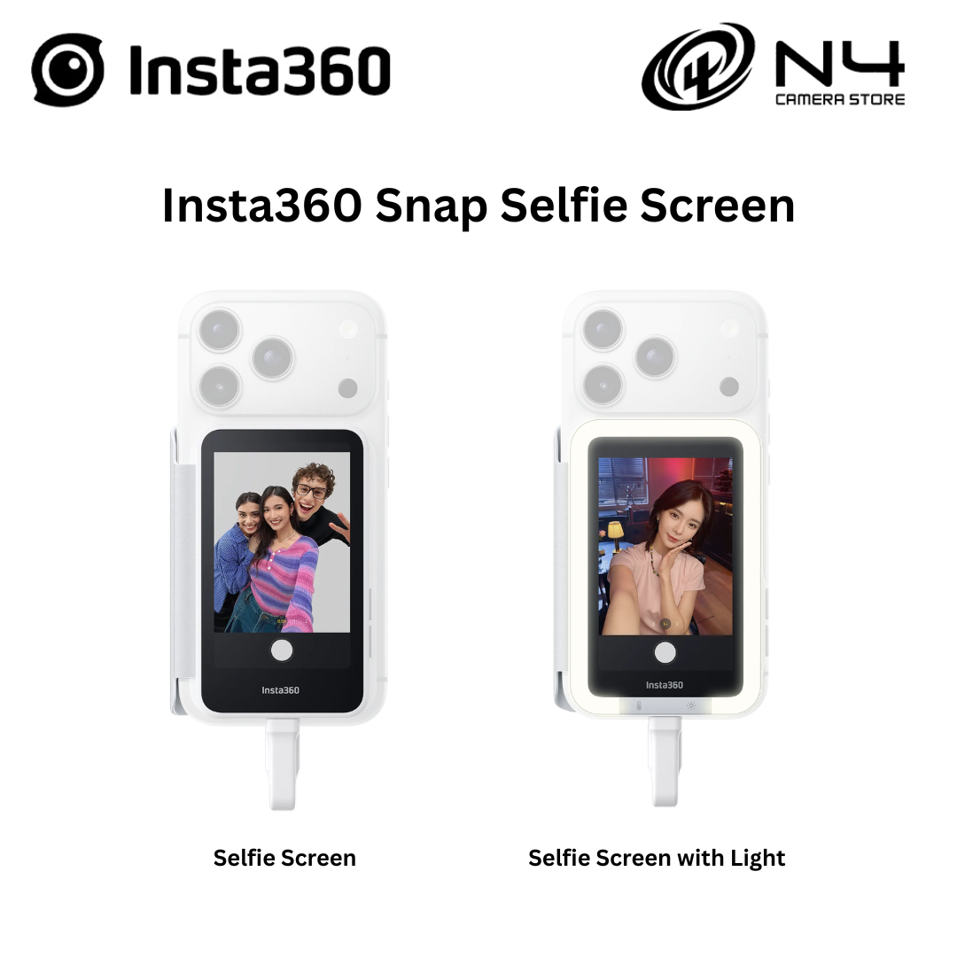 Insta360 Snap Selfie Screen - 4K Selfie Monitor Screen for Selfie