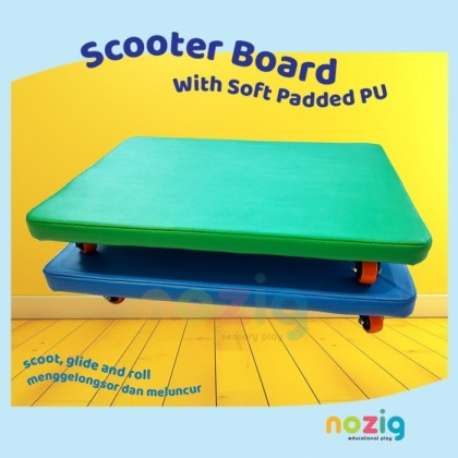 Soft Padded Scooter Board for help strengthen upper body and core ...