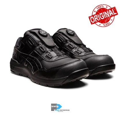 アシックス　BOA　ブラックエディション ASICS WINJOB CP306 BOA (BLACK/BLACK) WIDE 3E | NSL WAJA ENTERPRISE