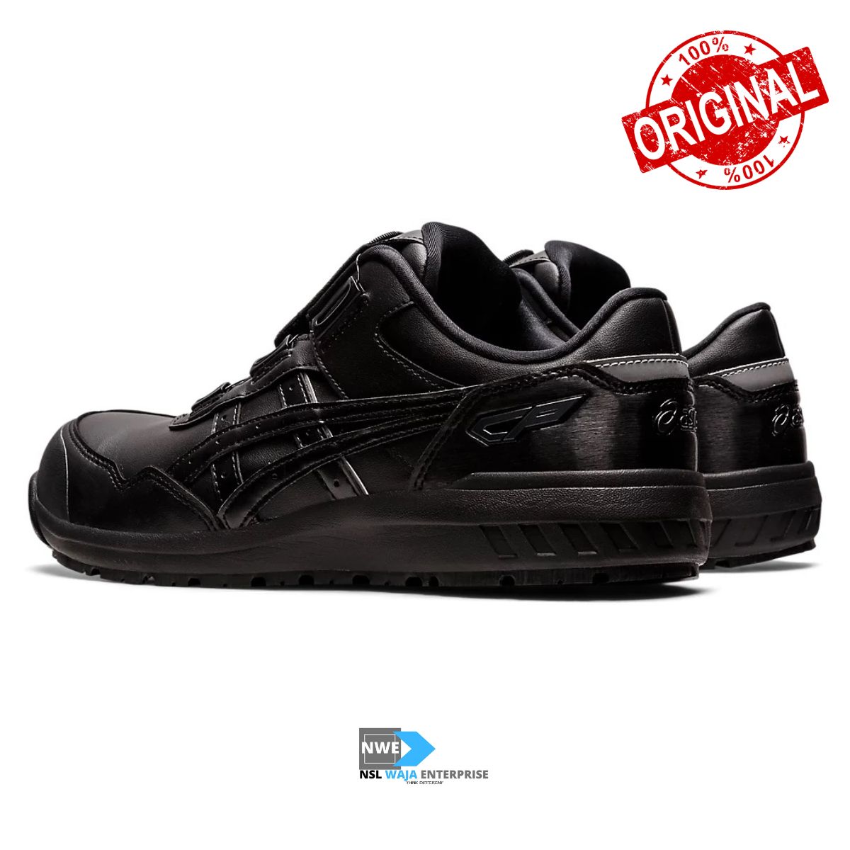 ASICS WINJOB CP306 BOA (BLACK/BLACK) WIDE 3E | NSL WAJA ENTERPRISE