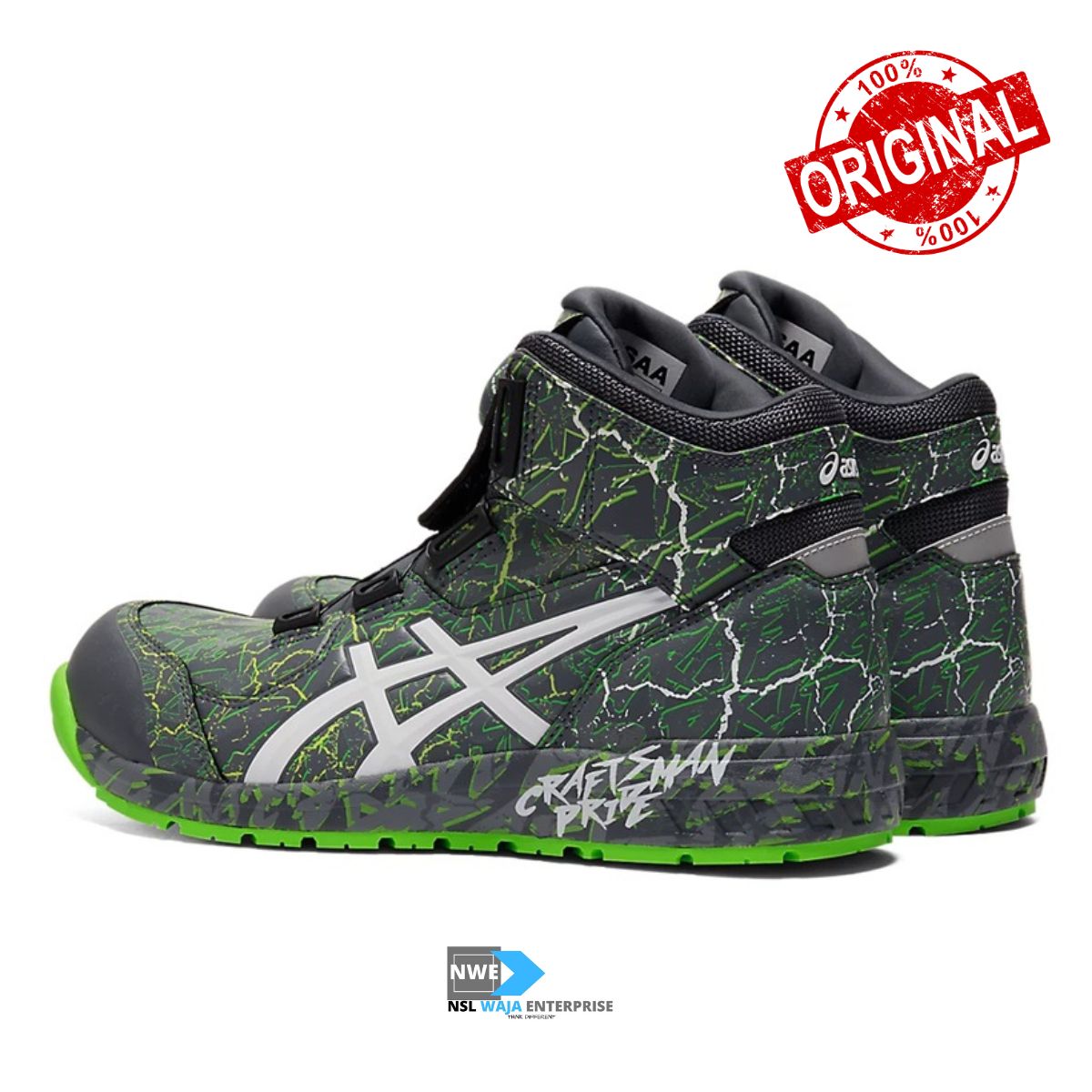 ASICS WINJOB CP304 (METROPOLICE / WHITE) WIDE 3E | NSL WAJA ENTERPRISE