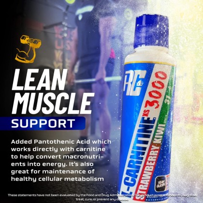 l carnitine lean muscle Ronnie Coleman L-Carnitine XS 3000 Liquid (31 Servings)