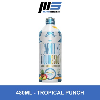 NPL L-Carnitine Liquid 2500 (480ml) | Malaysia Supplements