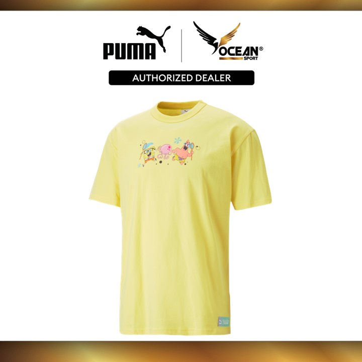 Puma X SPONGEBOB Men's Graphic Tee - Lucent Yellow 53895860