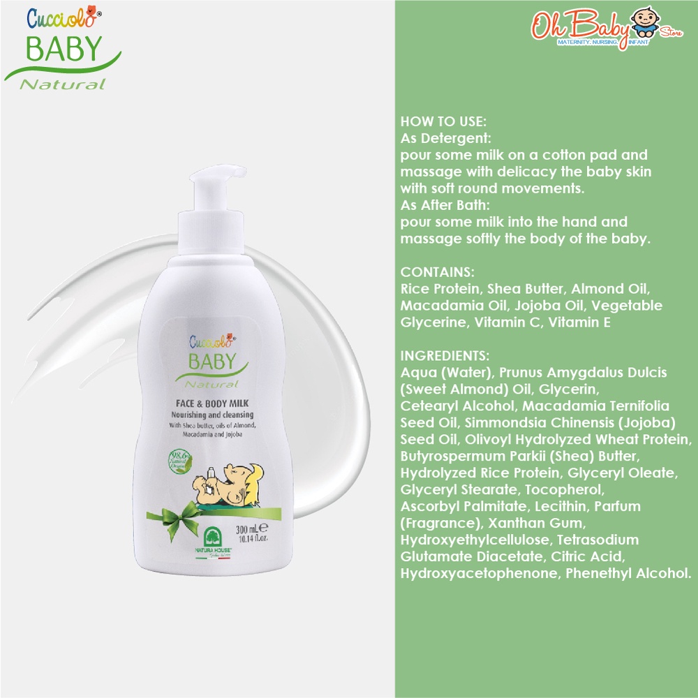 mi＊＊BABY BORN Face & Body Milk 300ml BABY BORN Face&Body Milk 300ml - Yamibuy.com