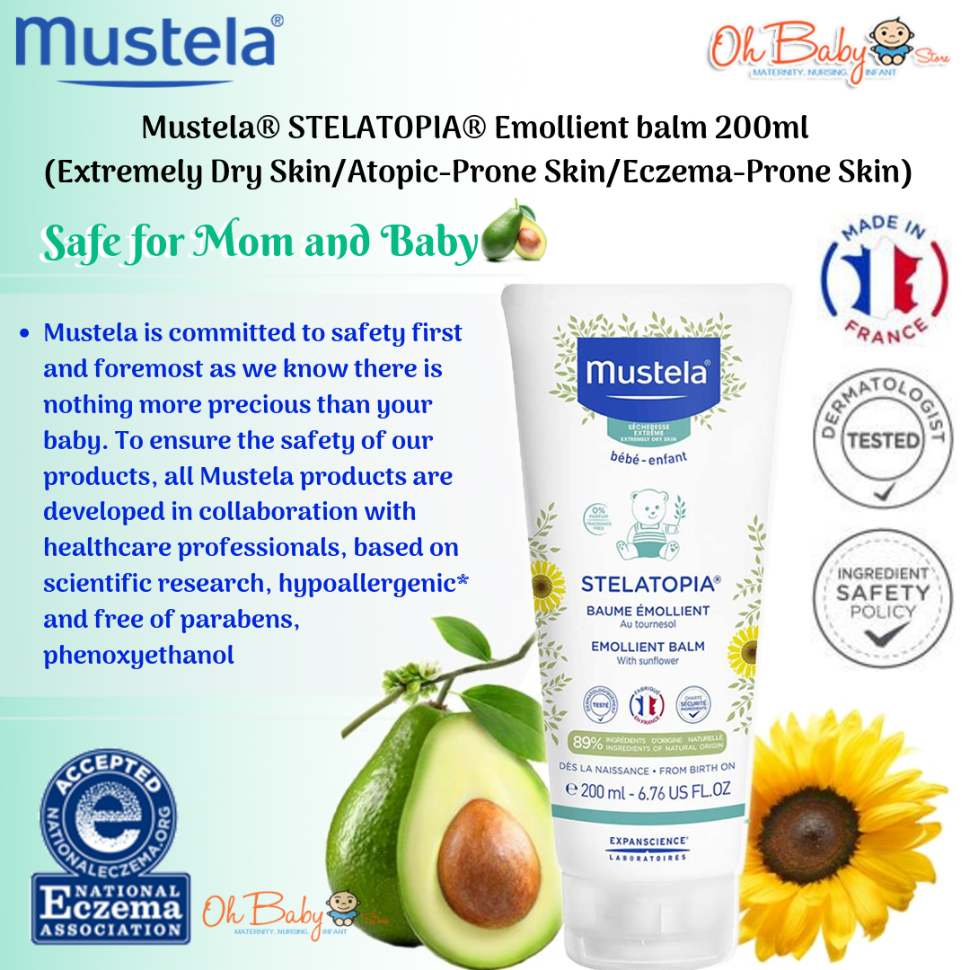 Dermatitis Atopik Mustela Emollient MUSTELA STELATOPIA EMOILLENT