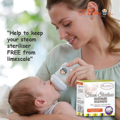 Autumnz Steam Steriliser Descaler (4 Pack) Oh Baby Store l Best