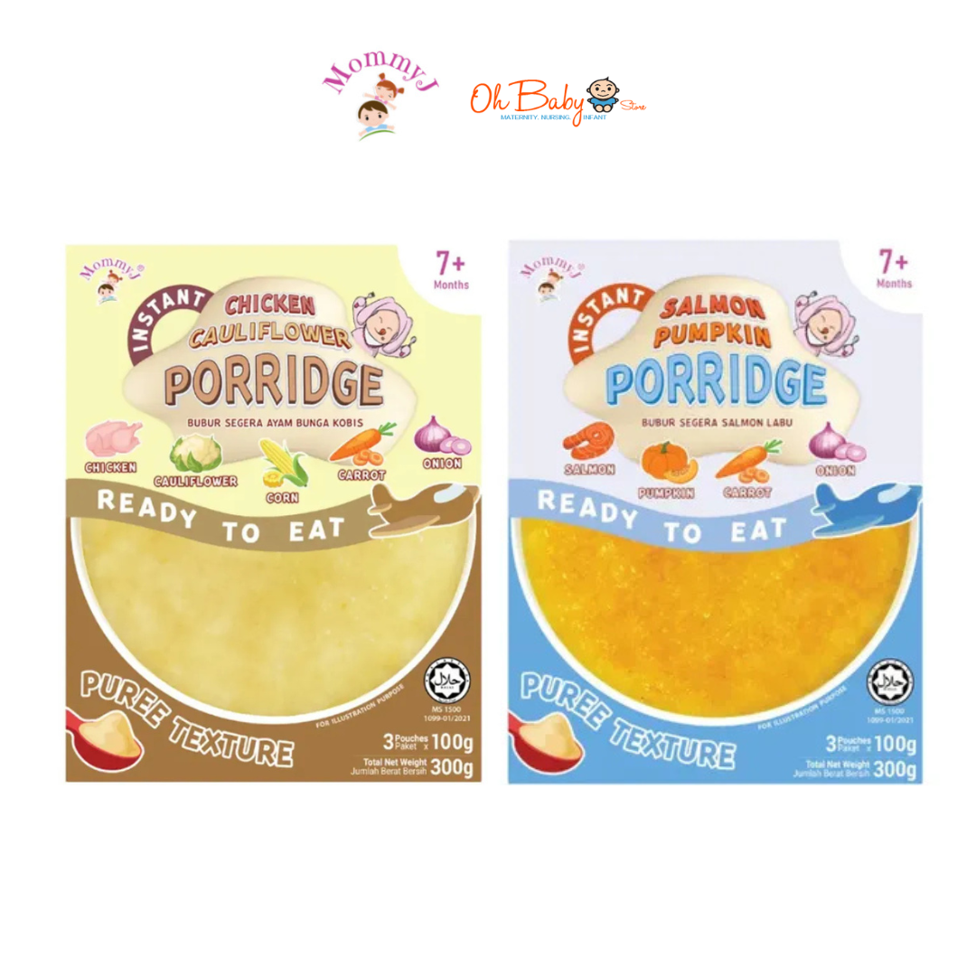 MommyJ Instant Porridge 3pk x 80g Oh Baby Store Oh Baby Store - Main Image
