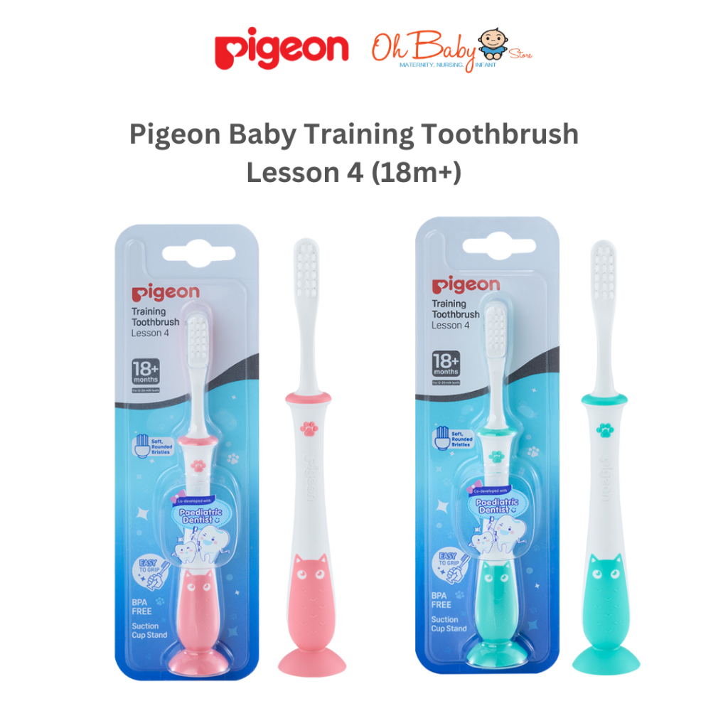 Pigeon Baby Training Toothbrush Lesson 18m+ Online Baby Store